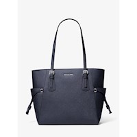Michael Kors Bolso tote Voyager de piel saffiano | Navy